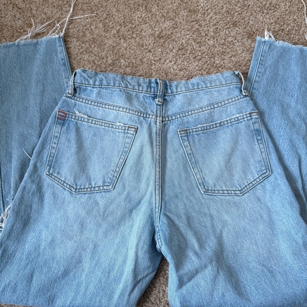 Distressed Light Blue Women's Jeans BDG slim straight - Picture 4 of 5